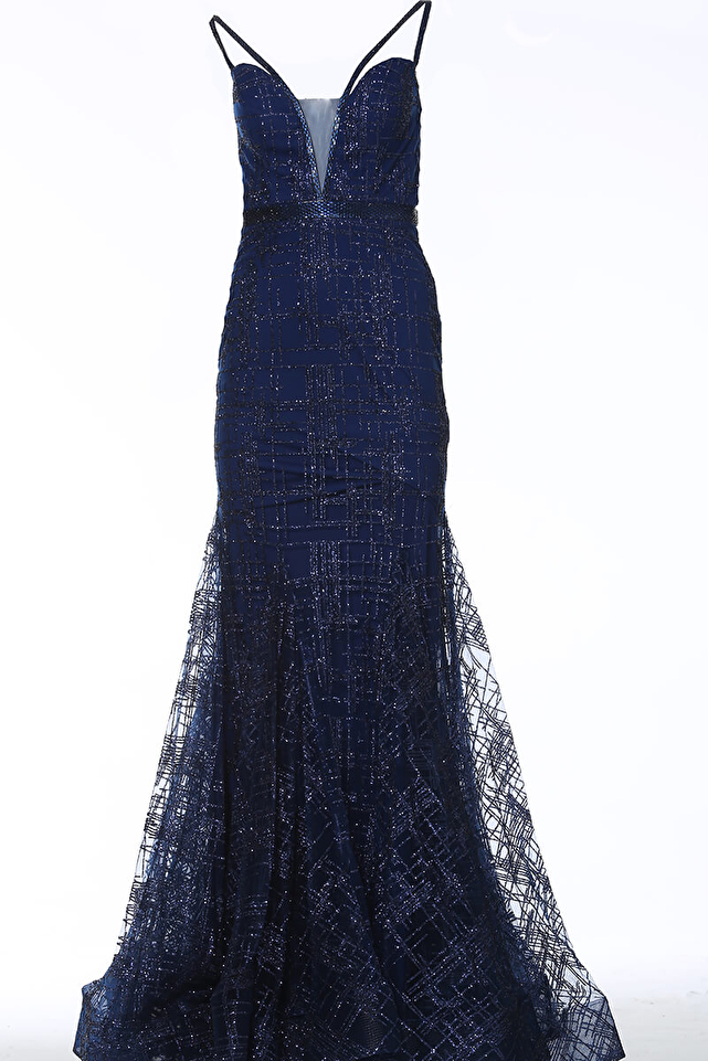 JVN2388 Embellished Mermaid Prom Dress