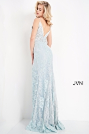 JVN00864 Dress| Spaghetti strap lace white prom dress