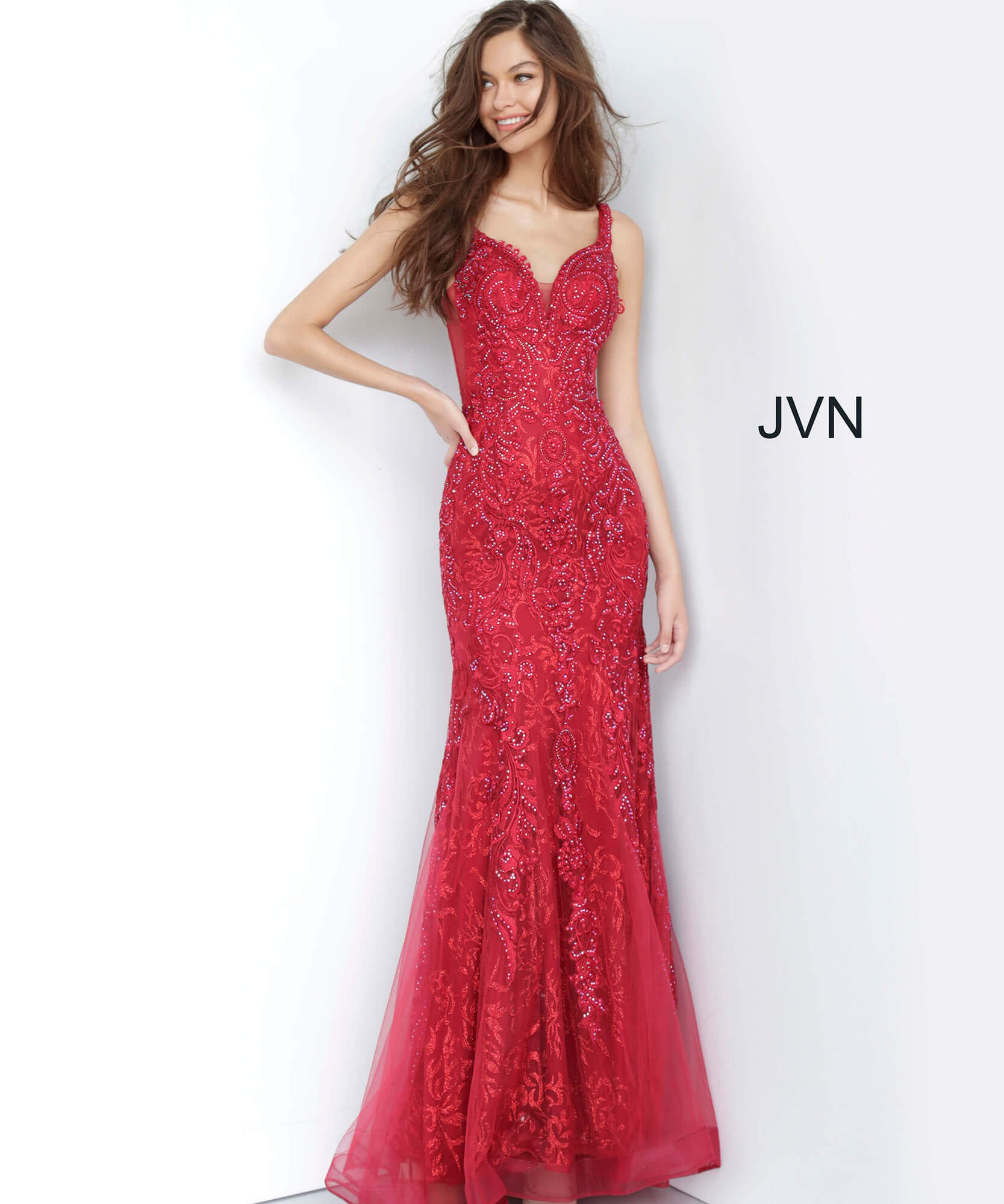 red prom dress sweetheart korean