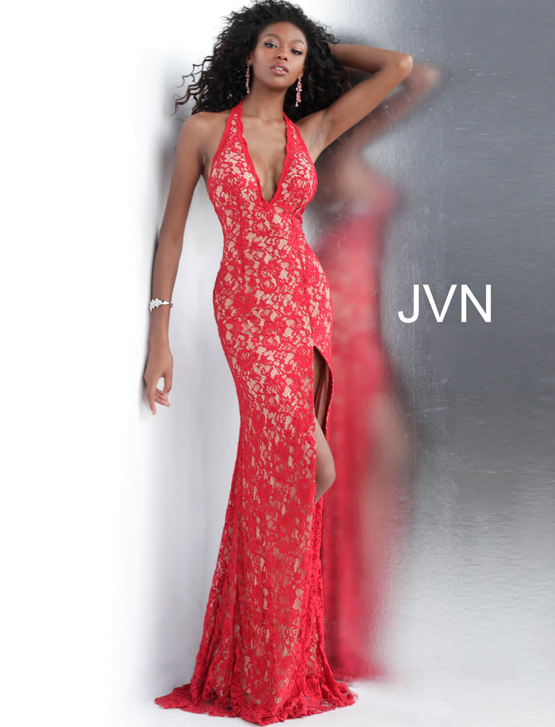 Buy > long red lace dresses > in stock