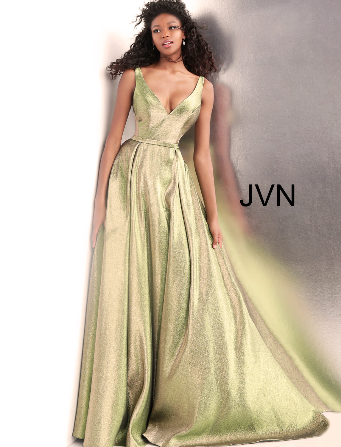 green gold bridesmaid dresses