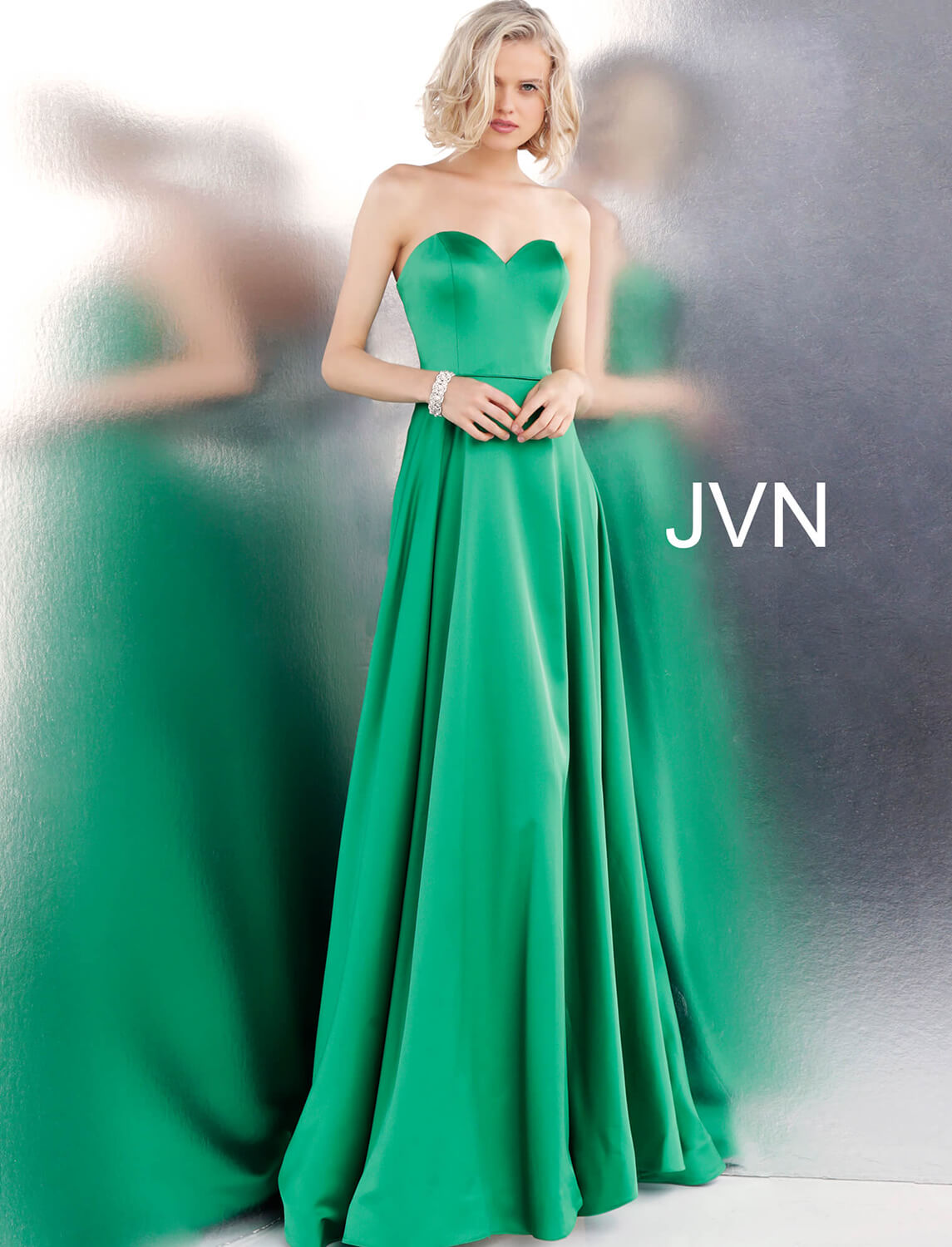 Buy > green strapless prom dress > in stock